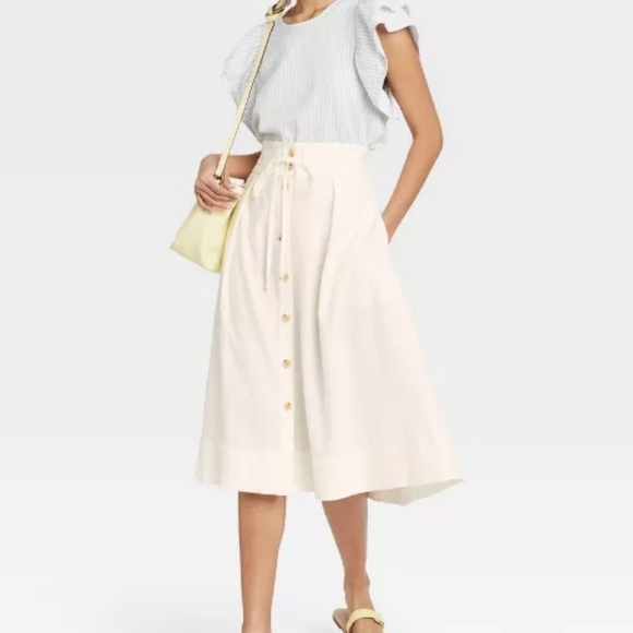 Midi A-Line Skirt - A New Day - Picture 8 of 8